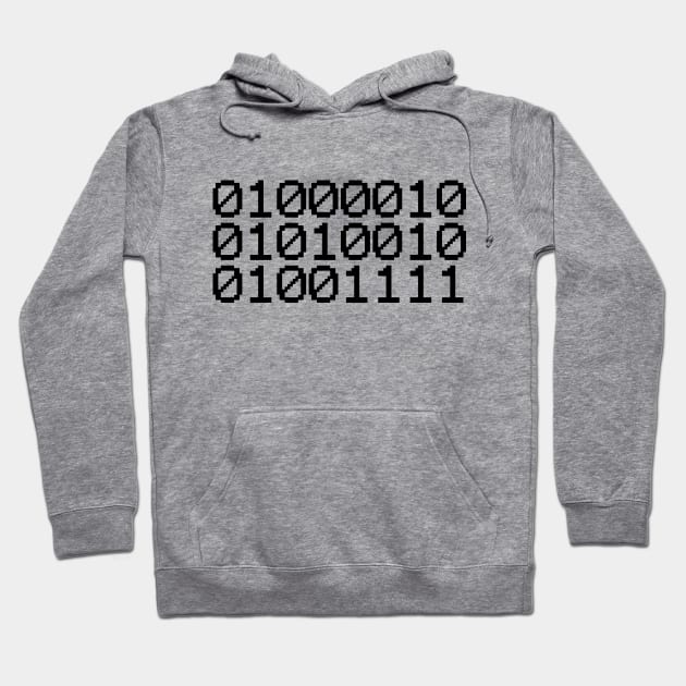 BINARY BRO Hoodie by tinybiscuits